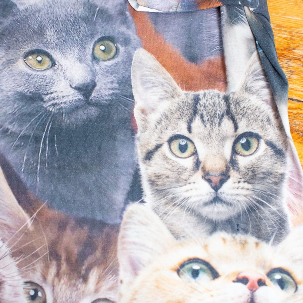 Funny Cat Kitten T-shirt Size L - Picture 7 of 9